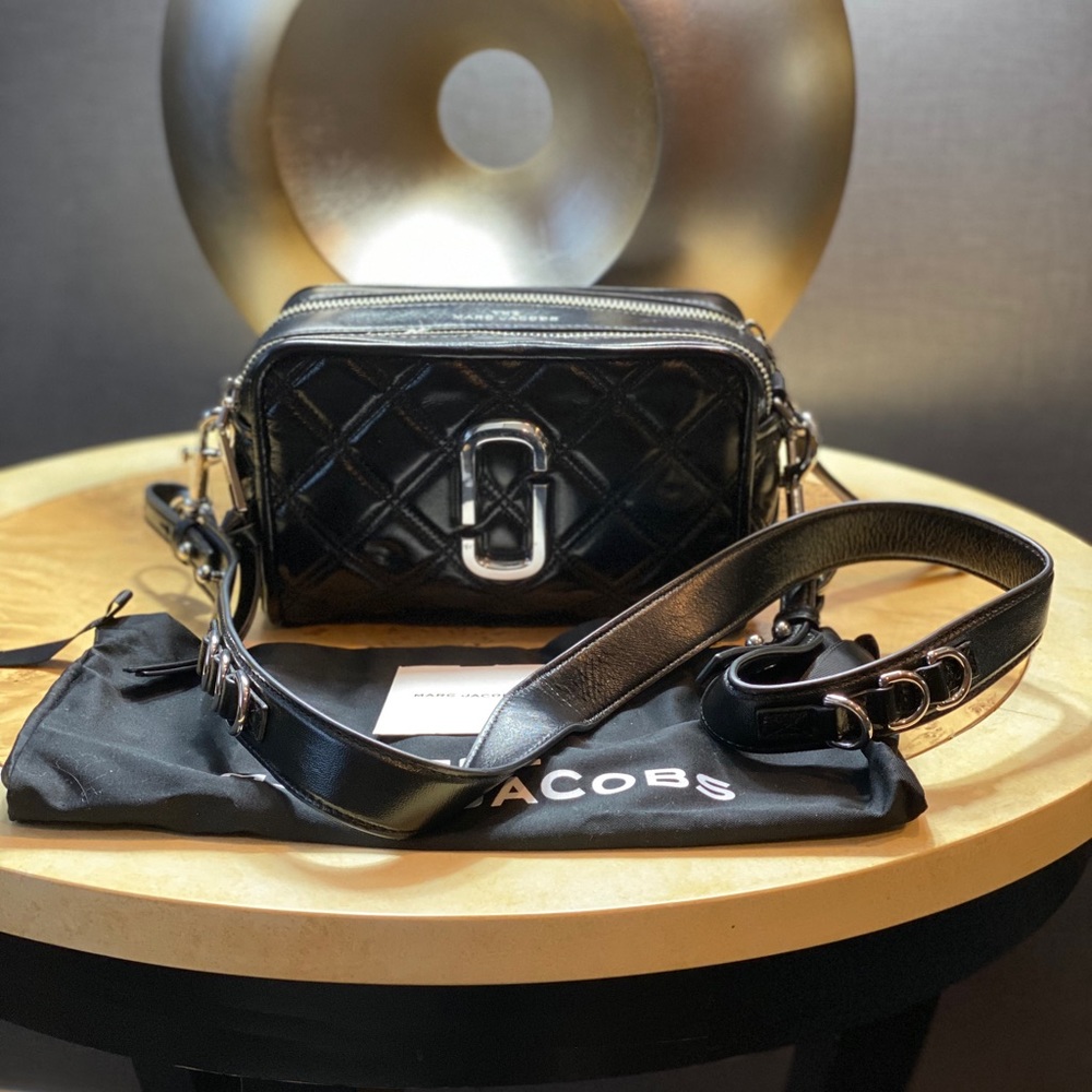 NWT! Marc Jacobs Softshot 21 Quilted Crossbody Bag